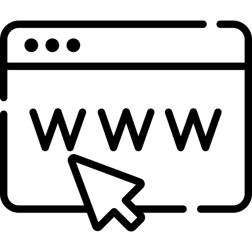 Icon of a website